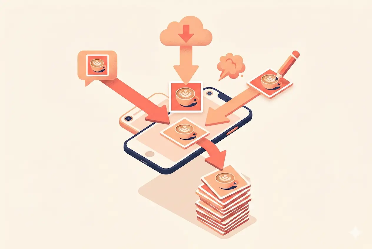 Almindelige årsager til dublerede iPhone-billeder: AirDrop, redigeringer, iCloud-migrationer, tredjepartsapps